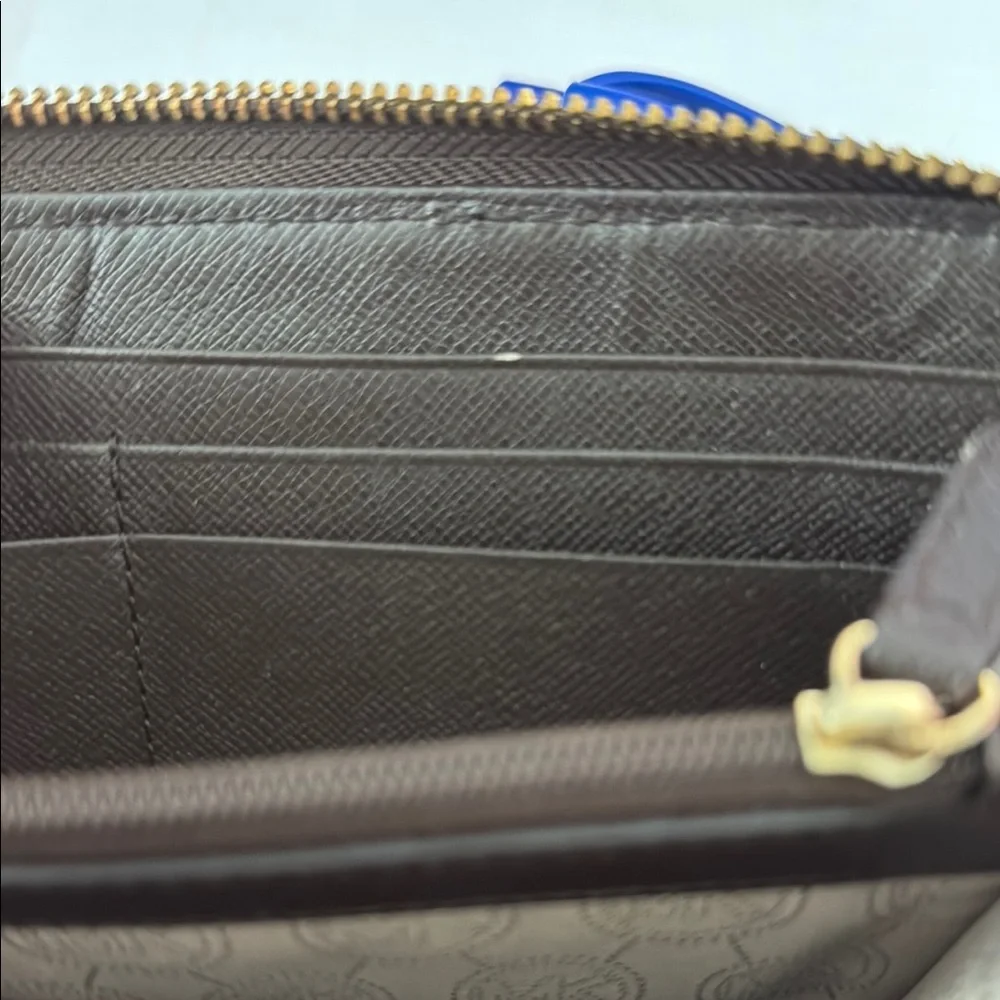 Michael Kors Brown Zip Wallet - Picture 7 of 8